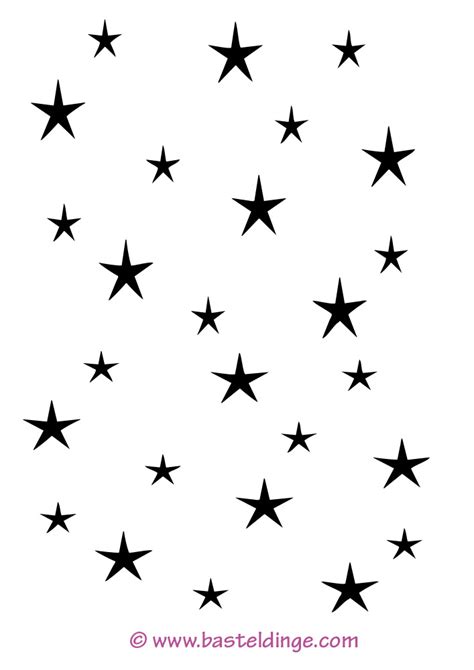 Um die schablone auszudrucken, speichert ihr dieses foto auf eurem computer: Sternchen und Sterne Vorlagen - Basteldinge