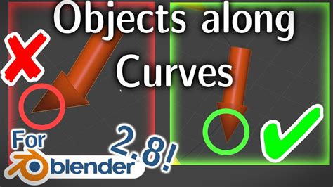 Blender 28 Tutorial Place Objects Along Curve Correctly No Sound
