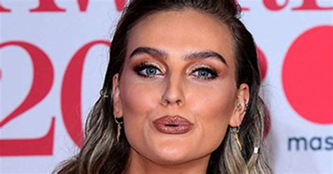 perrie naughty braless little mix babe shocks onlookers in very see through dress daily star