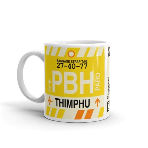 Pbh Thimphu Coffee Mug • Thimphu Souvenir T Idea • Yhm Designs