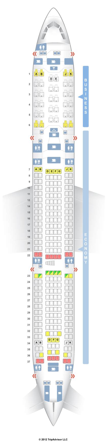 Seatguru Seat Map Turkish Airlines Airbus A