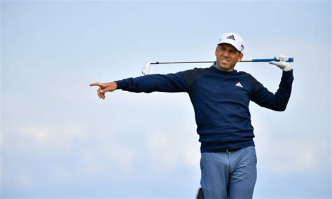 Sergio Garcia Angrily Throws Golf Club At Caddy At Open Championship