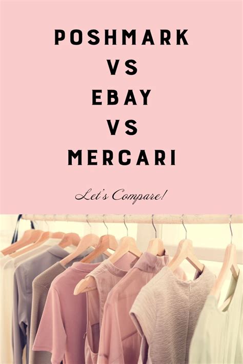 How To Become A Boss At Selling Your Used Clothes Ebay Vs Mercari Vs