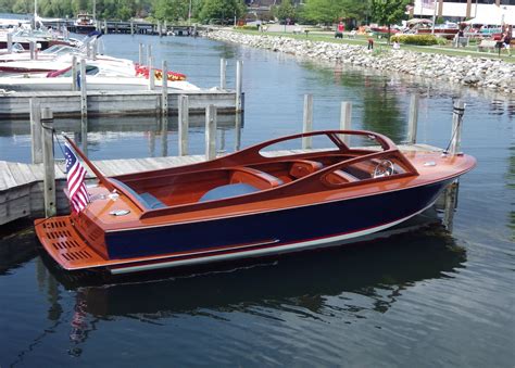 New Wood Boats The Wooden Runabout Company