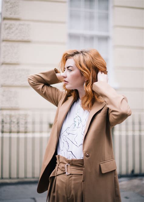 The Ultimate Camel Suit Hannah Louise Fashion