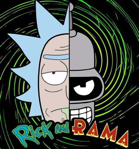 Rick And Morty X Futurama Cool Cartoons Geek Culture Rick And Morty