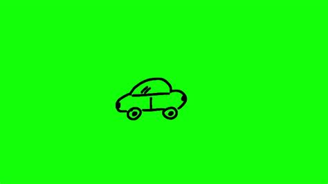 Animation Of Appearing Colourful Car Stock Footage Video 100 Royalty