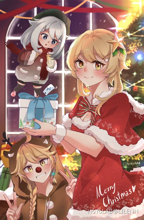 Merry Christmas 🎅 Genshin Impact Hoyolab