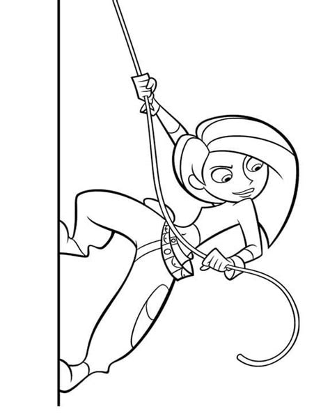 Printable Kim Possible Coloring Page Download Print Or Color Online