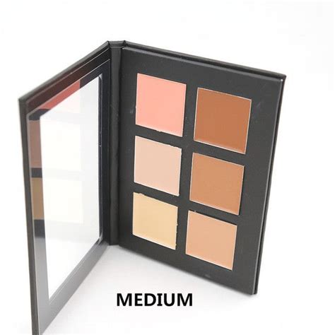 Cream Contour Palette Kit Pro 6 Colors Concealer Makeup Palette 1pcs