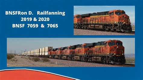 Bnsf 7059 And 7065 Intermodalcontainers Bnsfron D High Desert