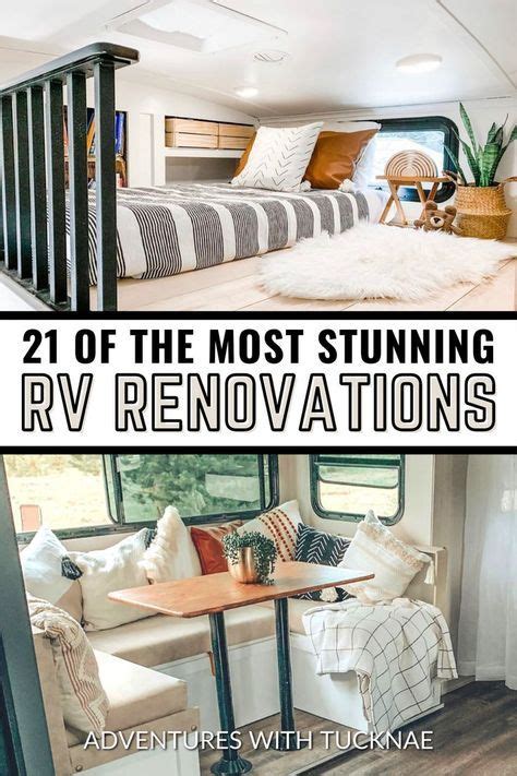 21 Stunning Rv Renovations And How Theyre Decorated Adventures With