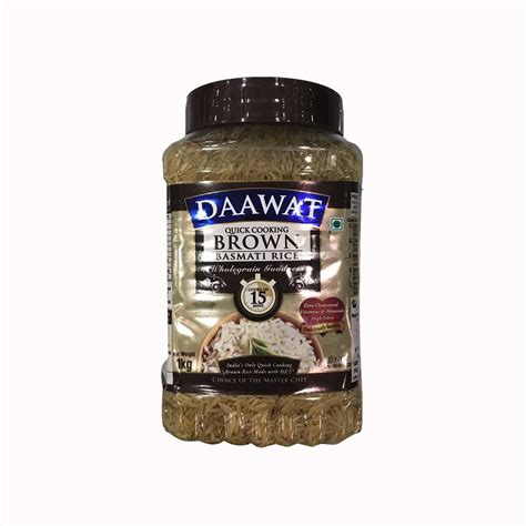 Buy Daawat Brown Basmati Rice 5kg Bag Online At Natures Basket
