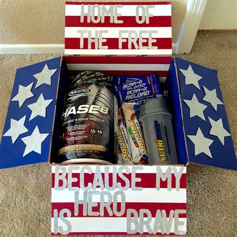 4th of July themed care package for babe | Military care package, Care package baby, Soldier ...