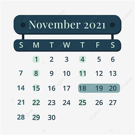 24 Of The Most Creative November Calendar Free And Paid Find Art Out