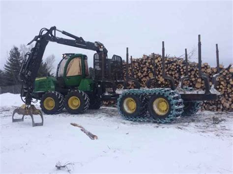 John Deere 1210e Forwarder Sold Minnesota Forestry Equipment