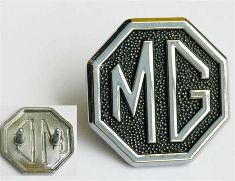 Mgb Mgbgt Mg Midget Jubilee Gold Front Grill Badge Cha For Sale