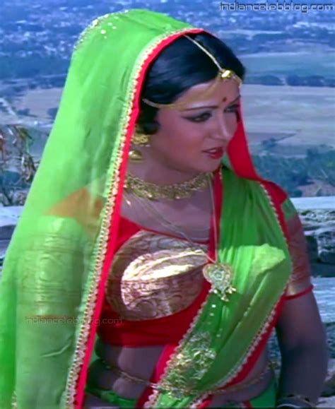 Hema Malini Bollywood Mb1 31 Hot Sari Navel Hd Caps