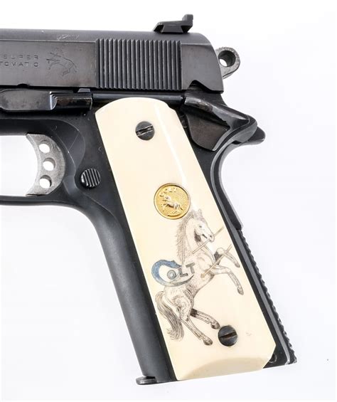 Colt Combat Commander 38 Super Semi Auto Pistol Online Gun Auction