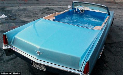 **belmont pool will be closed on the following days: Hot (tub) wheels! The Cadillac that's been converted into ...