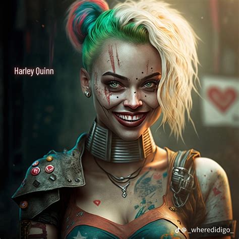 Superhero Comic Comic Heroes Wolf Gangsta Tattoos Harley Quinn
