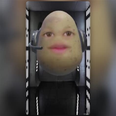 Potato Streamer Lens By Oscar Ponce Snapchat Lenses And Filters