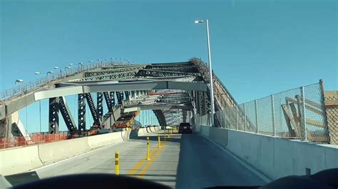 New Elevated Bayonne Bridge Roadway Open To Traffic Youtube