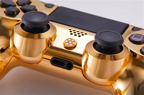 Take A Look At This Gold Plated And Diamond Encrusted Ps4 Controller