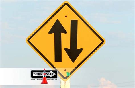 What Does A Two Way Traffic Sign Mean Worksafe Traffic Control