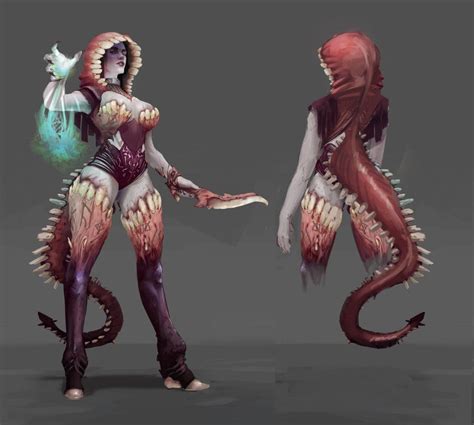 Oc Mage Of The Maw Characterdrawing Monster Concept Art Fantasy