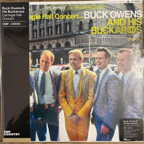 Buck Owens And His Buckaroos Carnegie Hall Concert 2021 Yellow