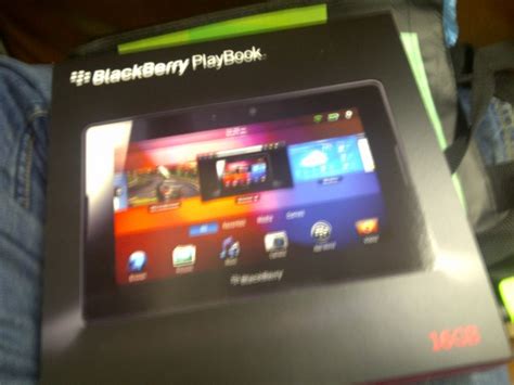 blackberry playbook unboxing completo