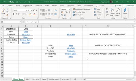 Also changing the source document after you link to it also can create more issues. Can you hyperlink to a particular cell in Excel instead of ...