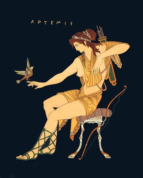 Artemis Art Print By Troy Caperton In Artemis Goddess Greek Mythology Goddesses Greek