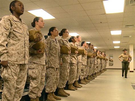 Marine Corps Integrates Female And Male Platoons