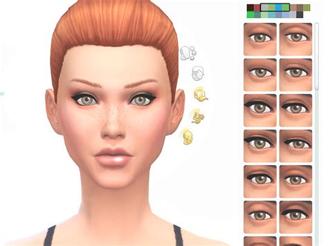 The Sims Resource Authentic Eyes Brown