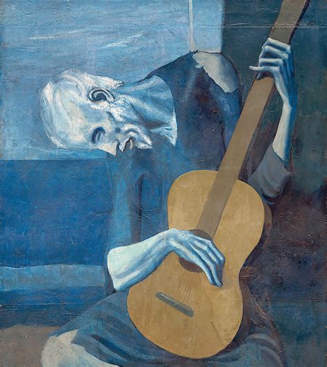 Lessons From The Old Guitarist Of Pablo Picasso Newcity Art
