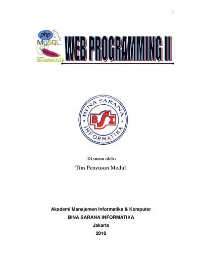 Contoh Makalah Web Programming 2 Bsi Retorika