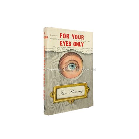 For Your Eyes Only By Ian Fleming Fine Hardcover 1960 1st Edition