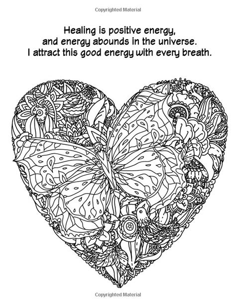 Healing My Body A Healing Affirmations Coloring Book