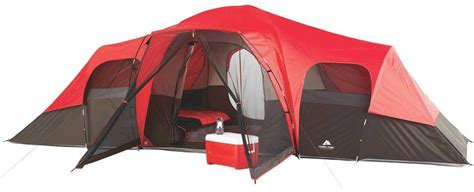 Check spelling or type a new query. Large Outdoor Camping Tent, 10-Person 3-Room Cabin Screen ...