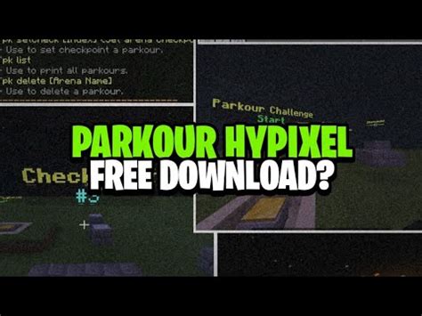 Pocketmine Plugin Parkour Hypixel Review Youtube