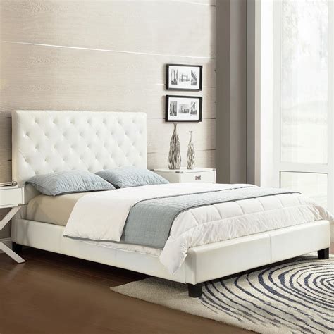 Maybe you would like to learn more about one of these? HomeSullivan Toulouse White Full Upholstered Bed ...