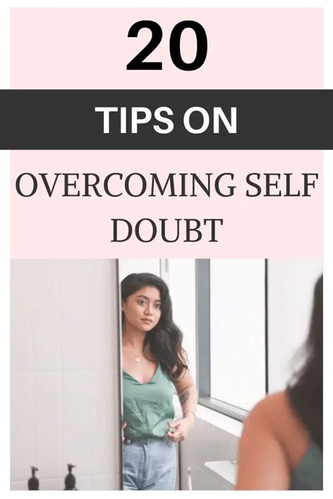 20 Tips To Overcome Self Doubt And Chase Dreams Instead