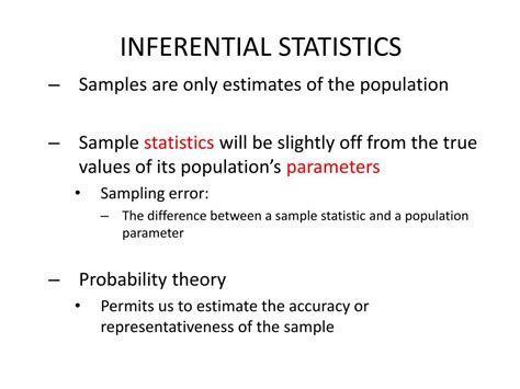 Ppt Inferential Statistics Powerpoint Presentation Free Download Id