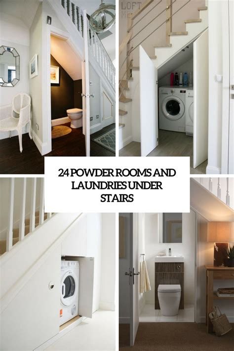 Stairs Toilet Powder Room Under Stairs Toilet Under Stairs