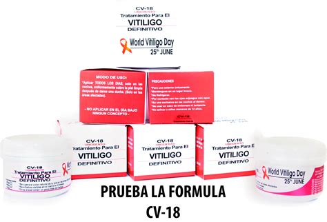 Tratamiento Definitivo Para El Vitiligo En Crema Fórmula Cv 18