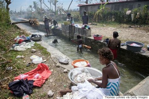 haiti s cholera outbreak one of many hurdles in rebuilding post hurricane matthew huffpost news