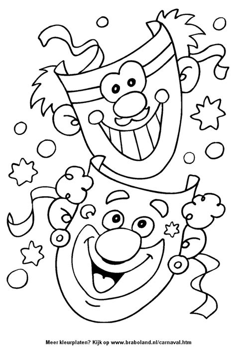 Für fasching, fasnacht und karneval: Malvorlagen Fasching Kindergarten - tiffanylovesbooks.com