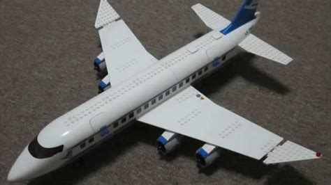 Lego Airplane Model 7893 Construction Stop Motion Animation Youtube